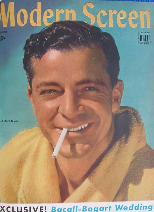 MODERN SCREEN magazine cover Issue 177 August 1945